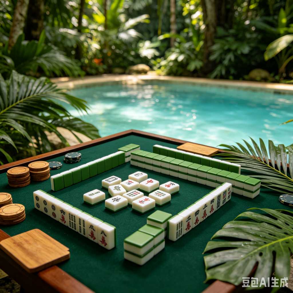 hand painted mahjong tiles