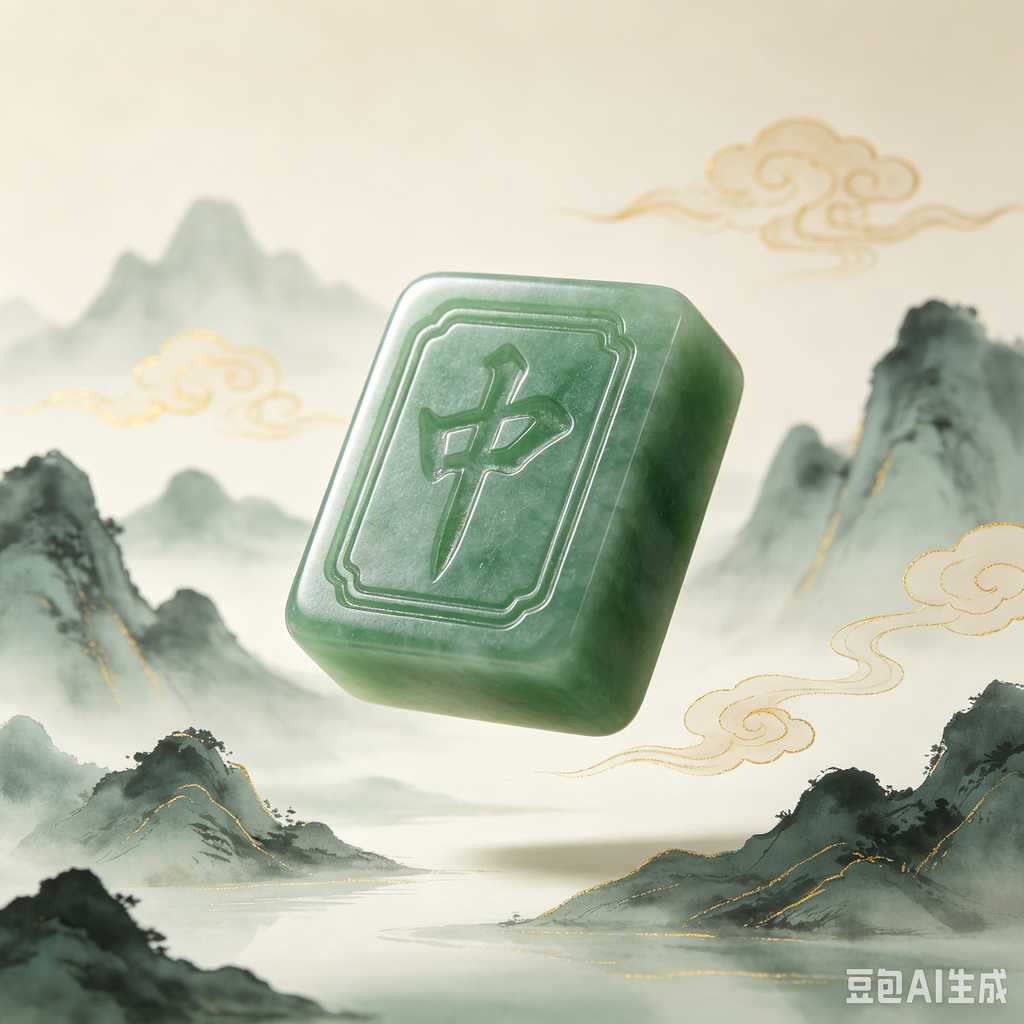 indoor leisure game mahjong set